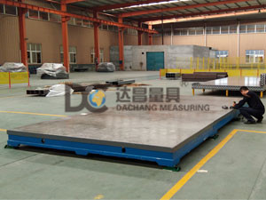 大型鑄鐵平臺，鑄鐵檢驗平臺(鑄鐵平臺,大型鑄鐵平臺,鑄鐵檢驗平臺)